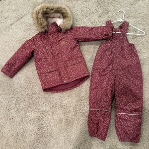 Kuling Floral Ski Jacket and Pants